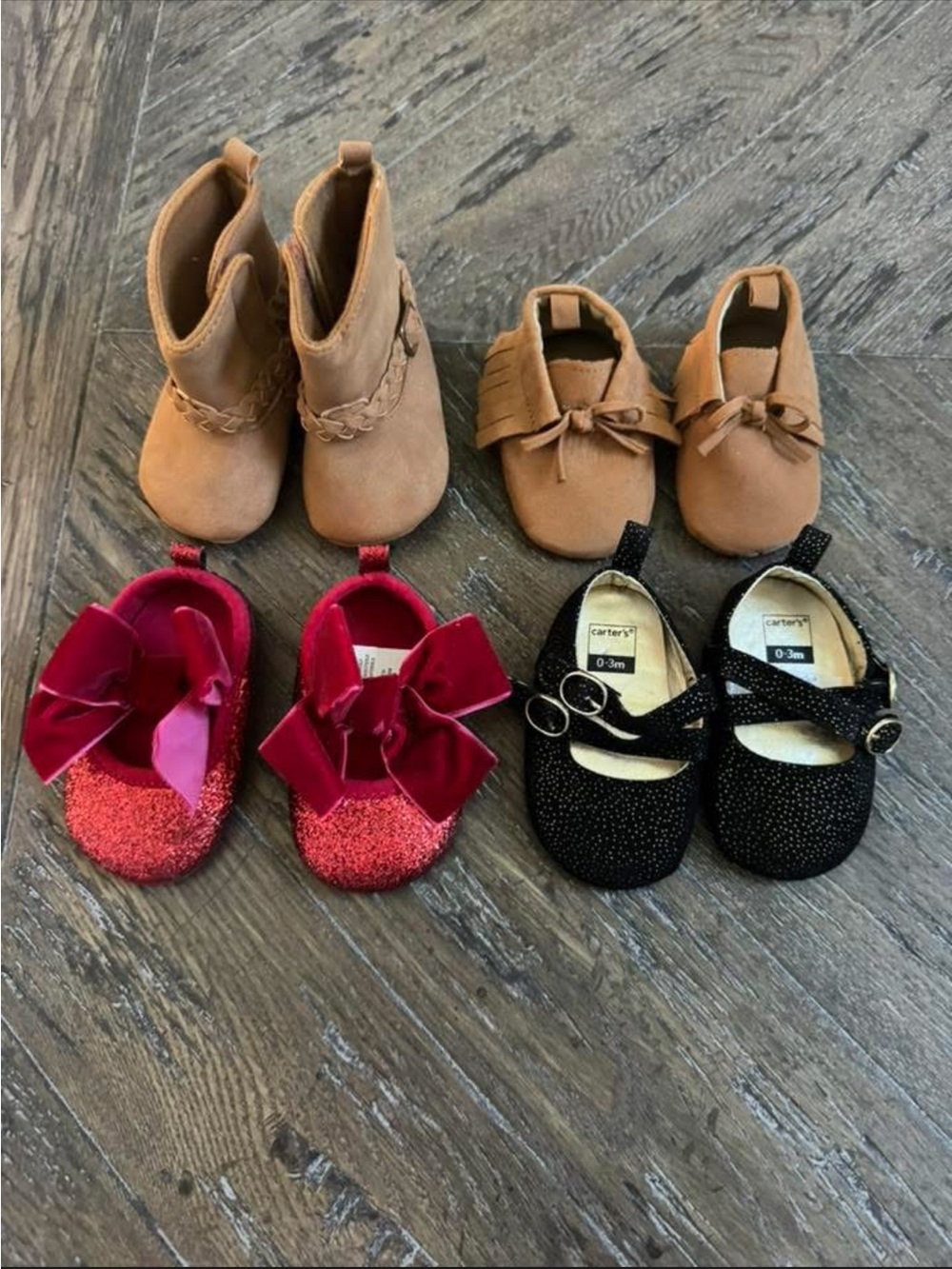 Carter's Baby Shoes - 0-3M